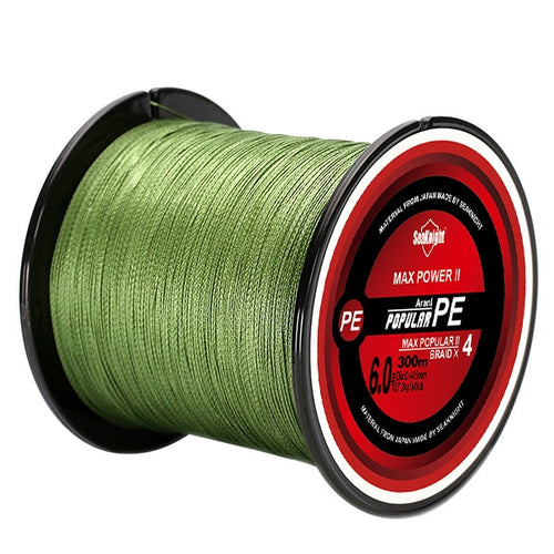 Tresse SeaKnight TriPoseidon 300/500/1000M 4 Brins Vert
